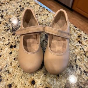 Linodes Patent Easy Strap Tap Shoe for Girls and Boys - 12.5